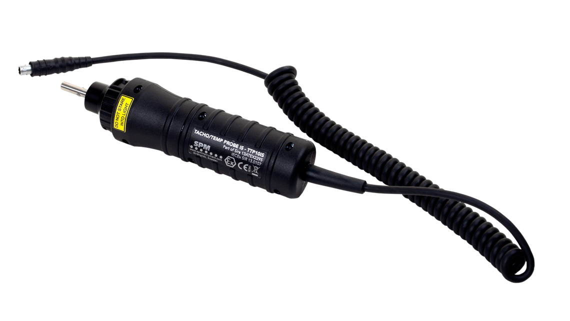 Tacho/temp probe IS for use in potentially explosive environments