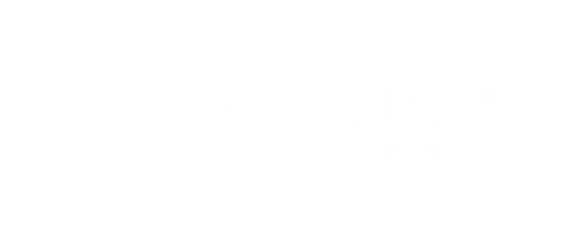 White Condmaster Ruby logotype